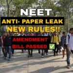 Anti Paper Leak Bill 2026 introduces new NEET exam security rules after paper leak controversy