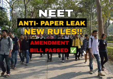 Anti Paper Leak Bill 2026 introduces new NEET exam security rules after paper leak controversy