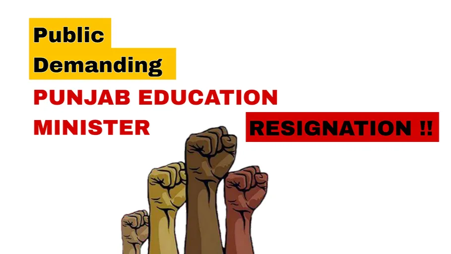 Harjot Singh Bains resignation demand as Punjab Education Minister faces political pressure over exam controversy
