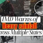 IMD heavy rainfall forecast warns of intense rain across multiple Indian states as an active monsoon system strengthens.