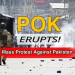 POK Crisis 2026 showing mass protests and unrest in Pakistan-occupied Kashmir