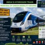 Hydrogen Train India at Panipat Junction showcasing India's first hydrogen-powered passenger train and its clean energy benefits.
