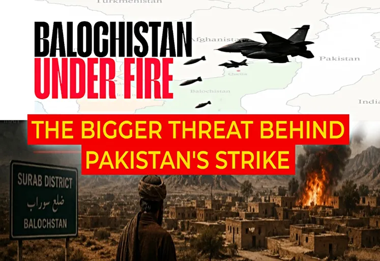 Pakistan Balochistan airstrike in Surab amid rising tensions