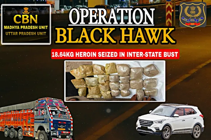 CBN heroin bust under Operation Black Hawk seizes 18.64 kg of crude heroin
