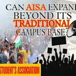 All India Students Association AISA campus protest and student mobilisation