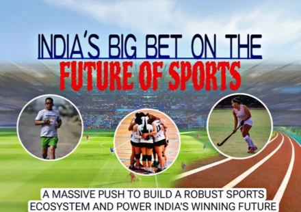 India’s sports ecosystem gets a major boost as athletes represent the country’s push under the ₹36000 crore sports investment