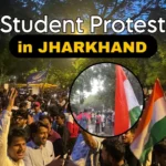Jharkhand Protest by students demanding transparency in recruitment exams and government job processes