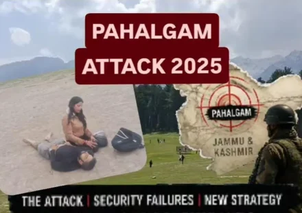 Pahalgam Attack 2025 and Kashmir security forces in a mountain tourist region