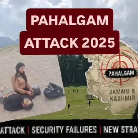 Pahalgam Attack 2025 and Kashmir security forces in a mountain tourist region