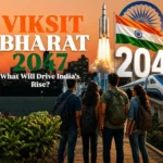 Viksit Bharat 2047 vision featuring India’s future growth, technology, infrastructure and youth