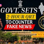 India fake news QRTs with 2-hour government response target against misinformation