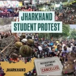 Jharkhand student protest over recruitment exams and demands for fair government recruitment
