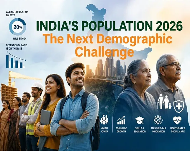 India population 2026: The next demographic challenge