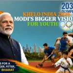 Khelo India 2026 featuring PM Modi, young Indian athletes and India’s 2036 Olympic ambition