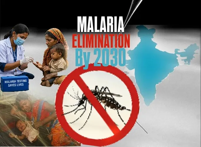 Malaria elimination in India by 2030 with mosquito prevention and malaria testing