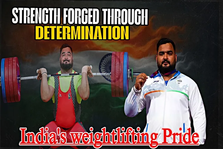 Lovepreet Singh celebrates his Commonwealth Games 2026 silver medal after a record-breaking weightlifting performance for India.
