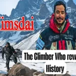 Nirmal Purja Life Story featured image showing Nimsdai in mountaineering gear with a Himalayan backdrop, highlighting his record-breaking climbing journey.
