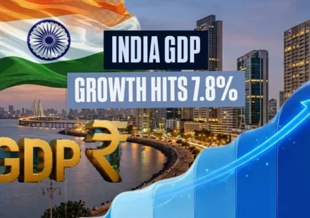 India GDP growth reaches 7.8% in Q1 FY2026-27, highlighting strong economic expansion driven by investment, manufacturing and exports.