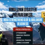 Himalayan disaster preparedness for GLOF and snow avalanche risks in India
