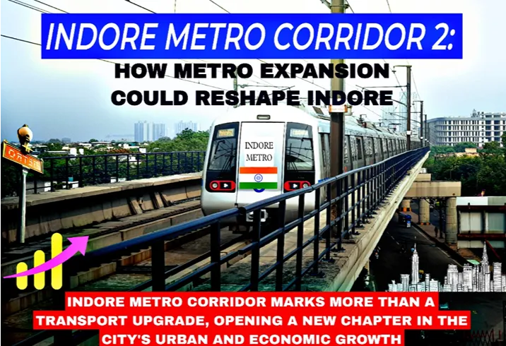 Indore Metro Corridor 2 expansion and its impact on Indore's urban growth