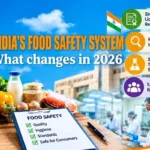 India Food Safety system and 2026 food safety reforms