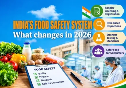 India Food Safety system and 2026 food safety reforms