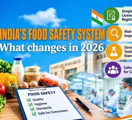 India Food Safety system and 2026 food safety reforms